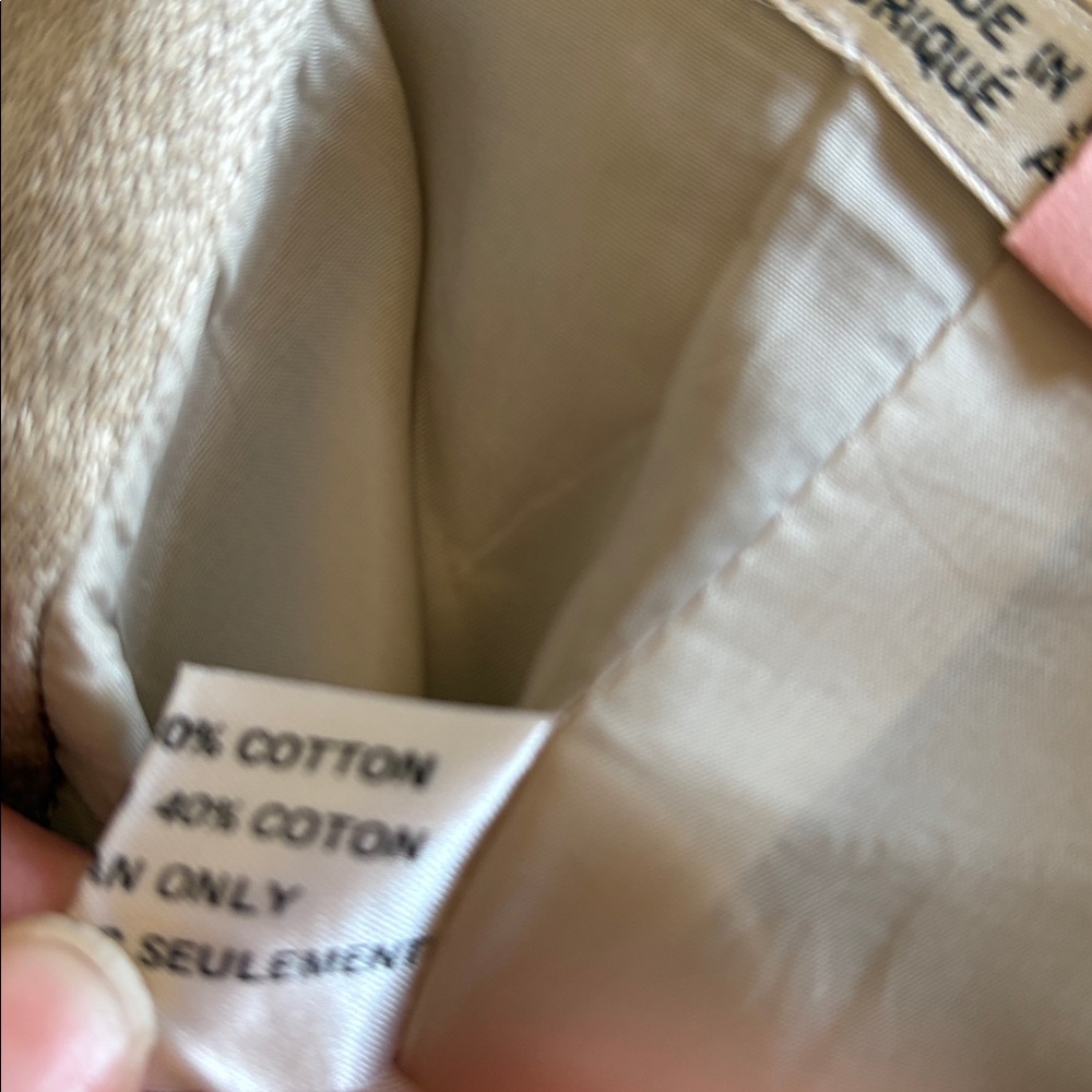 Ports international Beige, High waisted Wrap, Maxi Skirt with Belt: linen/cotton - Picture 12 of 12